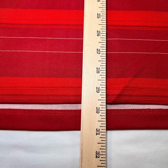 Under Armour UA Polo Men's Size XL Red Striped Shirt Heat Gear Loose Golf NWT - Picture 7 of 16